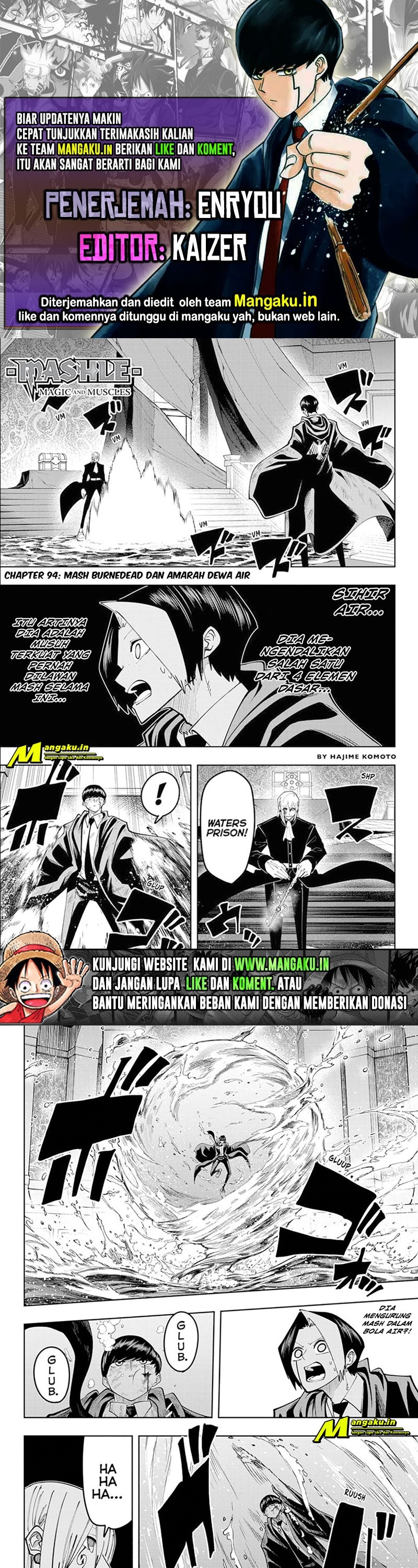 Mashle: Magic and Muscles chapter 94